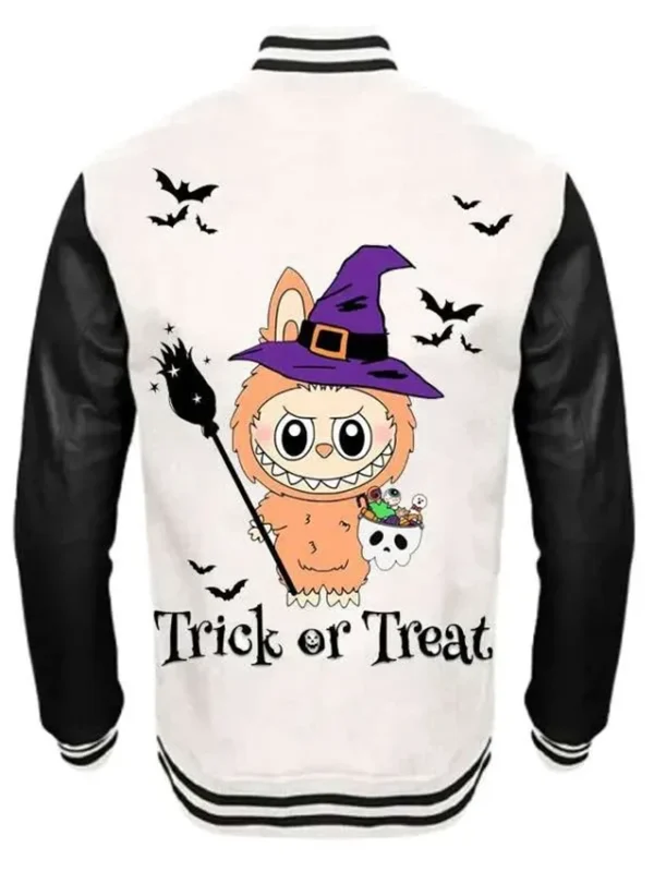 Labubu Halloween Trick or Treat Varsity Jacket