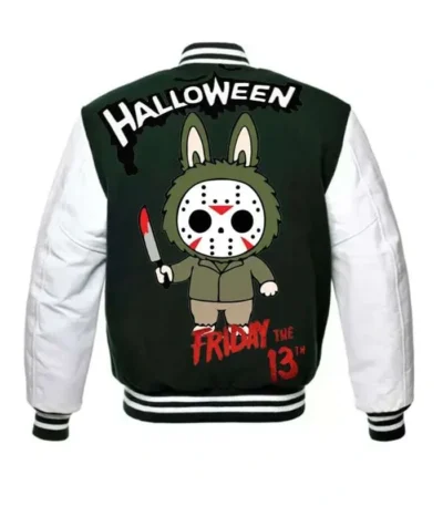 Labubu x Jason Voorhees Varsity Jacket