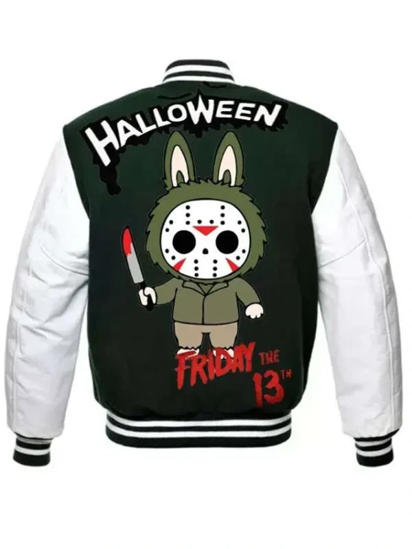 Labubu x Jason Voorhees Varsity Jacket