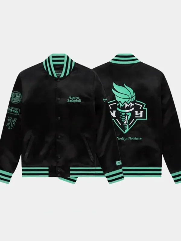 Liberty Twin Flame Varsity Jacket