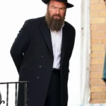 Liev Schreiber Caught Stealing Long Coat