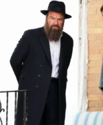 Liev Schreiber Caught Stealing Long Coat