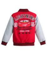 Lightning Mcqueen Varsity Bomber Jacket