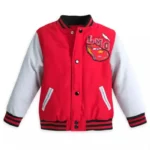 Lightning Mcqueen Varsity Bomber Jacket