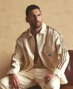 Messi Adidas Cream Track Jacket