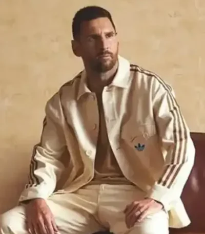 Messi Adidas Cream Track Jacket