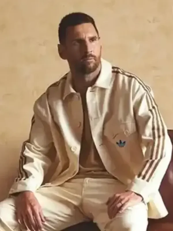 Messi Adidas Cream Track Jacket