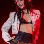 Lollapalooza Festival 2026 Black Pink Jennie Kim Jacket