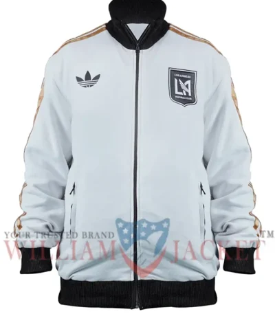 Los Angeles FC White Bomber Jacket