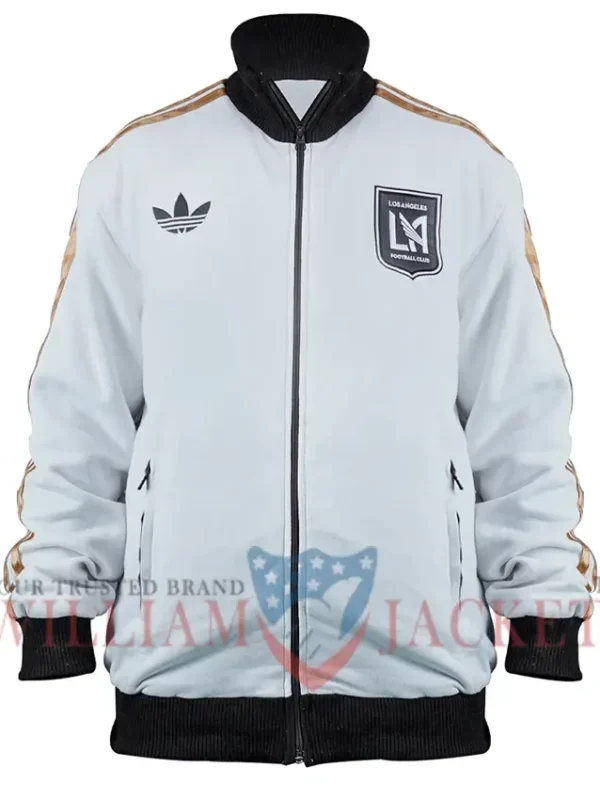 Los Angeles FC White Bomber Jacket