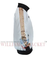 Los Angeles FC White Bomber Jacket