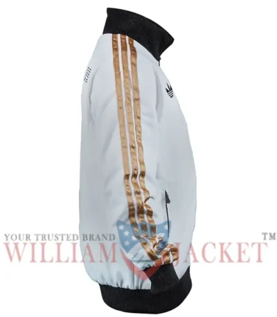 Los Angeles FC White Bomber Jacket