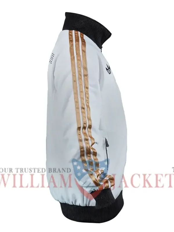 Los Angeles FC White Bomber Jacket