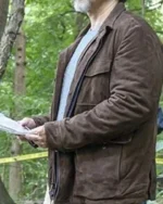 Prodigal Son Gil Arroyo Brown Suede Jacket