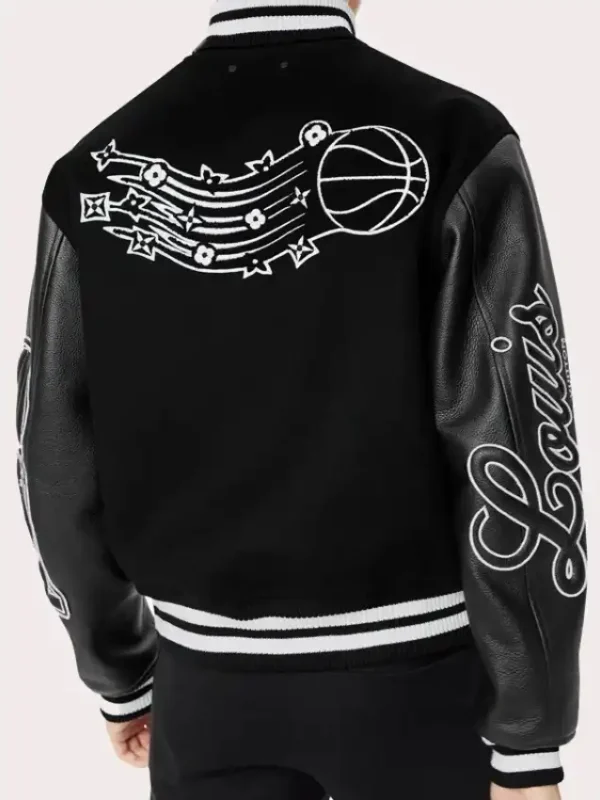 Louis Vuitton Black Varsity Jacket