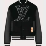 Louis Vuitton Black Varsity Jacket