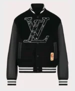 Louis Vuitton Black Varsity Jacket