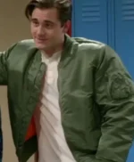 Luke Benward Girl Meets World S03 Green Bomber Jacket