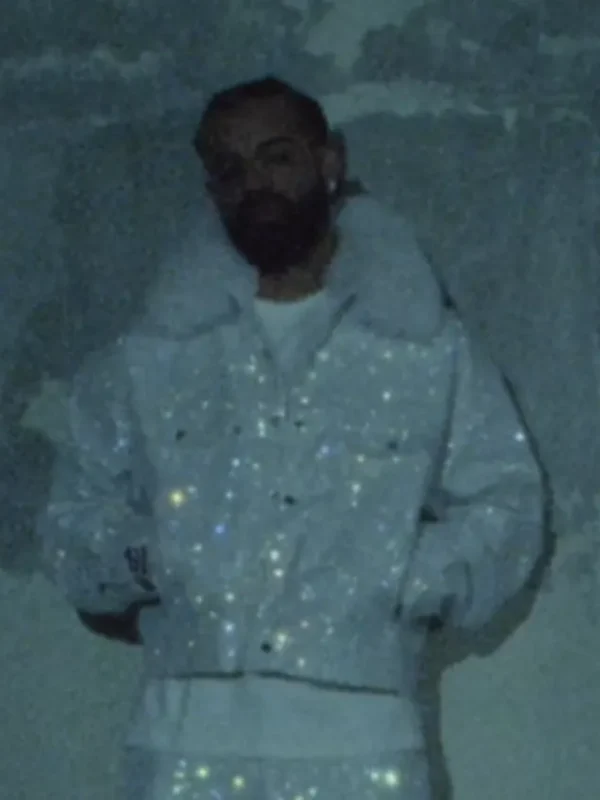 Make Them Remember Drake White Sequin Jacket