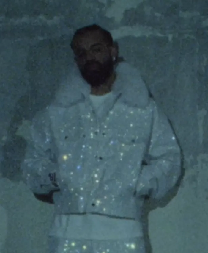Make Them Remember Drake White Sequin Jacket Make Them Remember Drake White Sequin Jacket