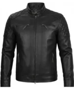 Marcus Cafe Racer Genuine Men’s Leather Jacket