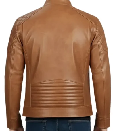 Marcus Cafe Racer Genuine Men’s Leather Jacket