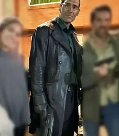 Marko Zaror Diablo Black Leather Coat