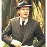 Marlowe 2023 Liam Neeson Grey Coat