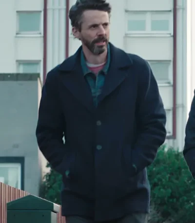 Matthew Goode Dept. Q S01 Black Coat