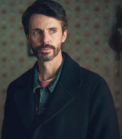 Matthew Goode Dept. Q S01 Black Coat