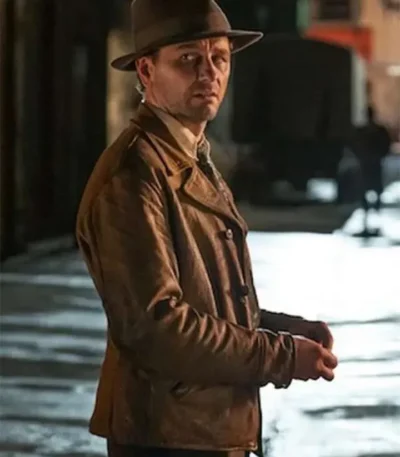 Matthew Rhys Perry Mason S02 Leather Jacket
