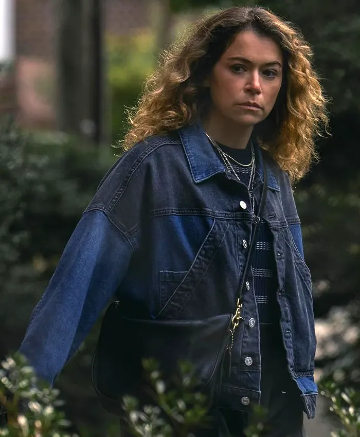 Maximum Pleasure Guaranteed Tatiana Maslany Denim Jacket Maximum Pleasure Guaranteed Tatiana Maslany Denim Jacket