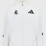 Men Adidas Real Madrid White Track Jacket