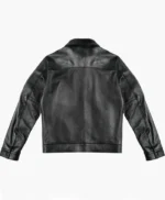 Mens Black Leather Motorcycle Jacket