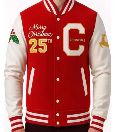 Merry Christmas Varsity Jacket