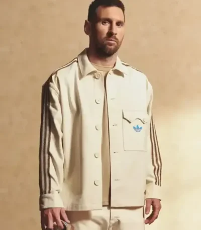 Messi Adidas Cream Track Jacket