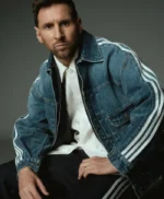 Messi x Kith Adidas Football Denim Jacket