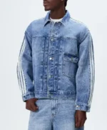 Messi x Kith Adidas Football Denim Jacket