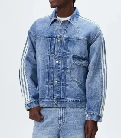 Messi x Kith Adidas Football Denim Jacket