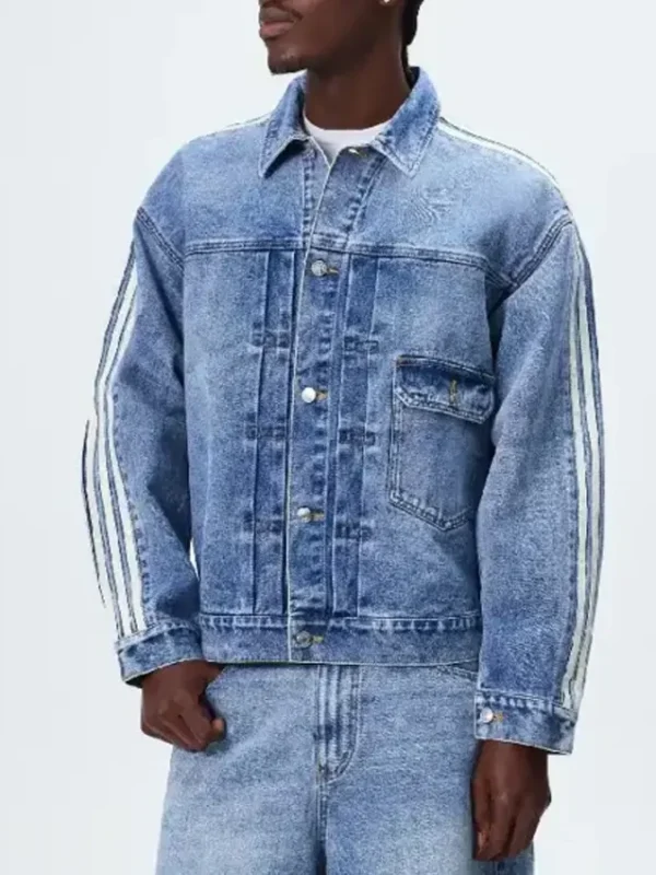 Messi x Kith Adidas Football Denim Jacket