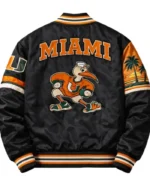 Miami Hurricanes 90’s Applique Patches Jacket