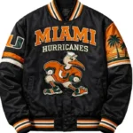 Miami Hurricanes 90’s Applique Patches Jacket