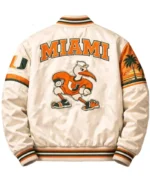 Miami Hurricanes 90’s Applique Patches Jacket