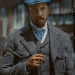 Michael B Jordan Sinners Grey Coat