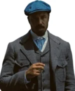 Michael B Jordan Sinners Grey Coat