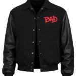 Michael Jackson Bad World Tour Varsity Jacket