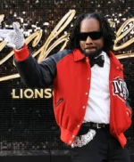Michael Movie Premiere Wale Varsity Jacket