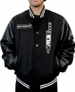 Michael Myers Black Varsity Jacket