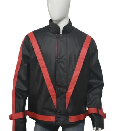 Michel Jackson Thriller Cordura Leather Black Jacket
