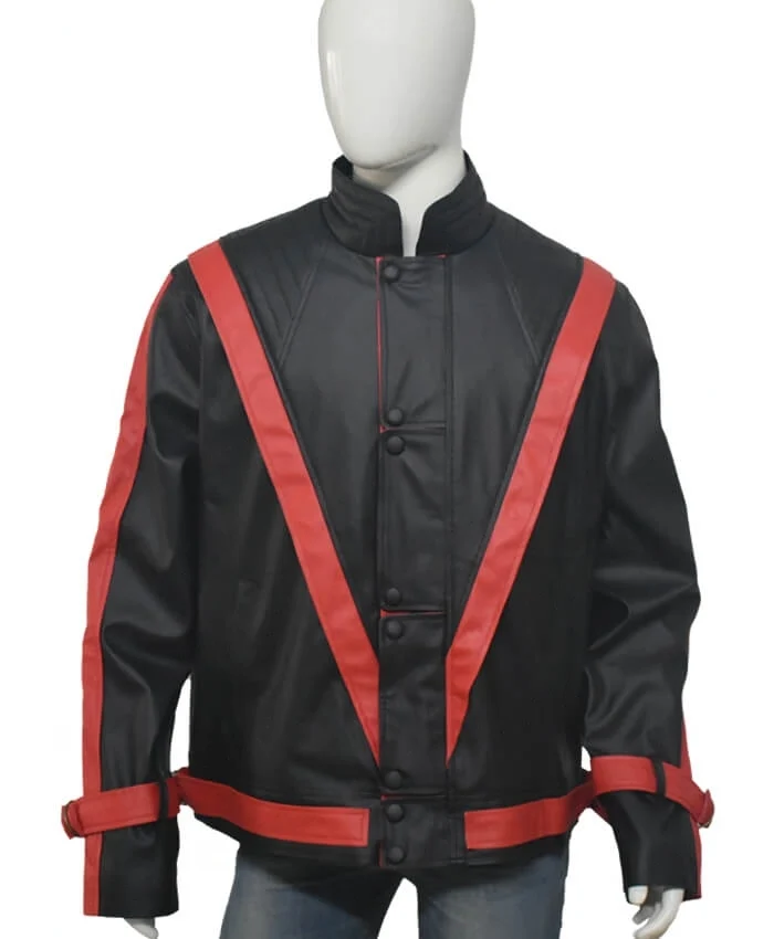 Michel Jackson Thriller Cordura Leather Black Jacket Michel Jackson Thriller Cordura Leather Black Jacket
